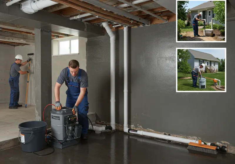 Basement Waterproofing and Flood Prevention process in Granite Quarry, NC